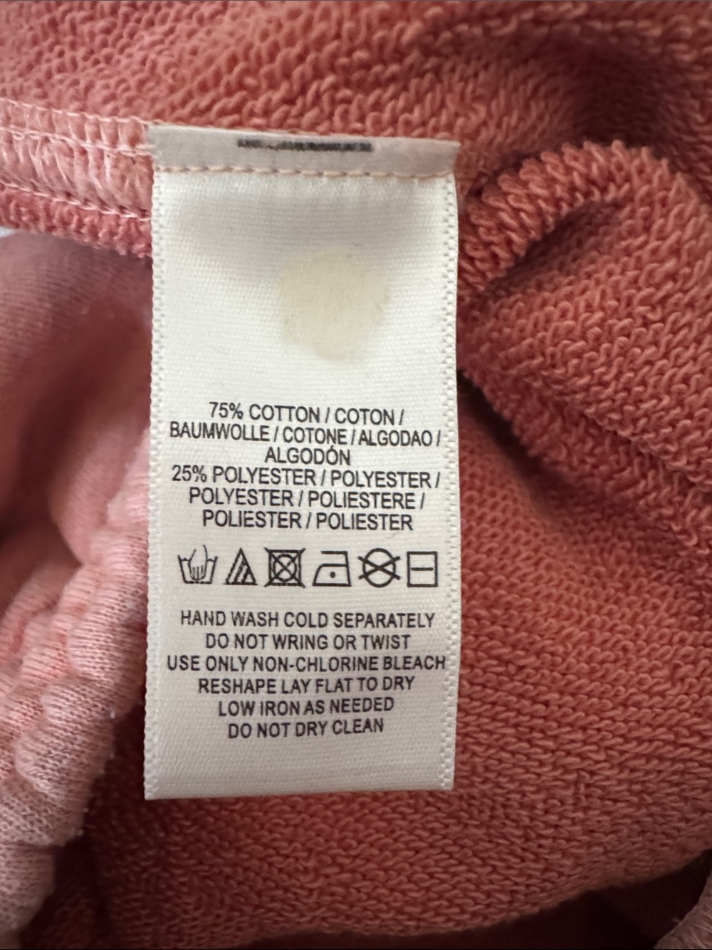 Free People Dusty Rose Wide-Leg Drawstring Sweatpants - Picture 6 of 7